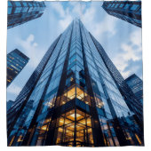 Glass Ascension -  シャワーカーテン (正面)