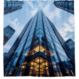 Glass Ascension - シャワーカーテン