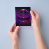 glass-ball-624819紫色の未来的なガラスボールSPH チラシ (手)