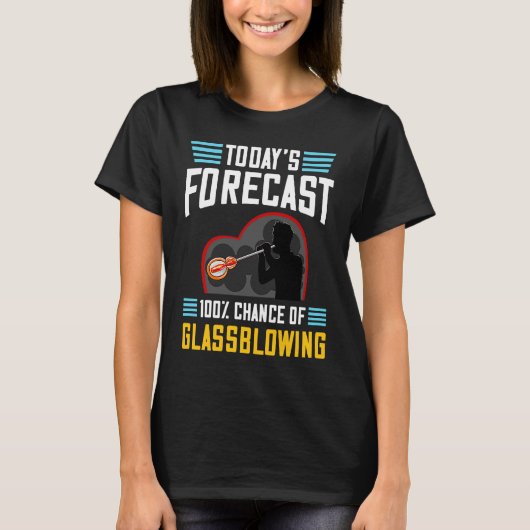 Glass Blowing Glassblower Glassworking Artist Tシャツ (正面)