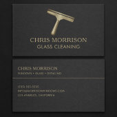 Glass Cleaning Business Card 名刺