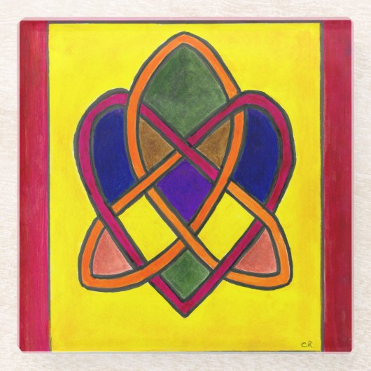 Glass Coaster ガラスコースター (正面)