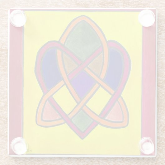 Glass Coaster ガラスコースター (裏面)
