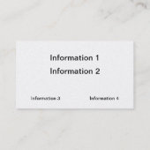 Glass Companyの名刺 名刺 (裏面)