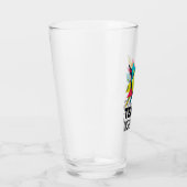 Glass Cup Abstract - Tennis Inside Out タンブラーグラス (右)