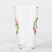 Glass Cup-Spring Floral Drinkware タンブラーグラス (左)