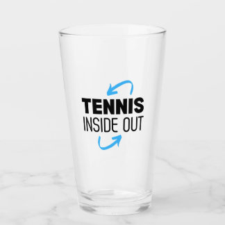 Glass Cup Tennis Inside Out タンブラーグラス