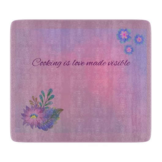 Glass cutting board カッティングボード (正面)