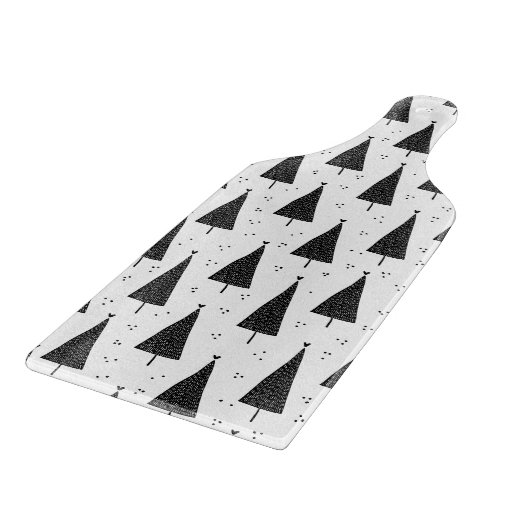 Glass Cutting Board - Christmas Pattern カッティングボード (角)