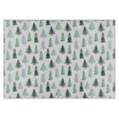 Glass Cutting Board - Christmas Pattern カッティングボード (正面)