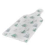 Glass Cutting Board - Christmas Pattern カッティングボード (角)