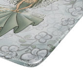 Glass Cutting Board- Fairy Summoning Spring Design カッティングボード (角)