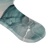 Glass Cutting Board - Marble Effect Pattern カッティングボード (角)