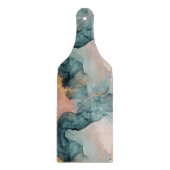 Glass Cutting Board - Marble Effect Pattern カッティングボード (正面)