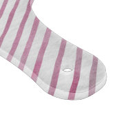 Glass Cutting Board - Pink Stripe Pattern カッティングボード (角)