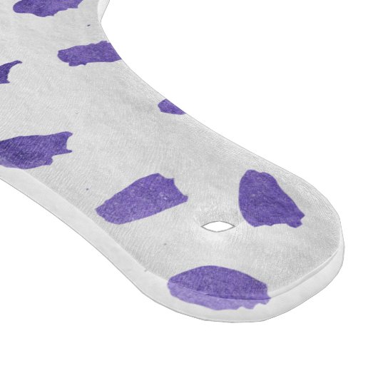 Glass Cutting Board - Purple Pattern カッティングボード (角)