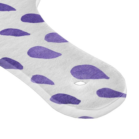 Glass Cutting Board - Purple Pattern カッティングボード (角)