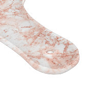 Glass Cutting Board - Rose Gold Marble Pattern カッティングボード (角)