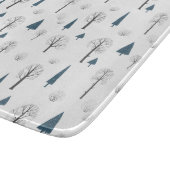 Glass Cutting Board - Winter Pattern カッティングボード (角)