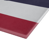 Glass cutting board with Flag of Thailand カッティングボード (角)