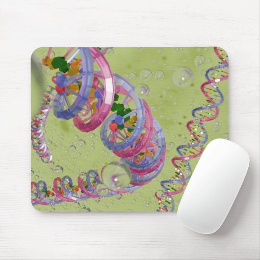 Glass DNA Mouse Pad マウスパッド (マウス)
