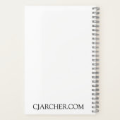 Glass Libraryノートブック ノートブック (裏面)