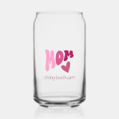 Glass Mom heart  ガラス缶 (正面)