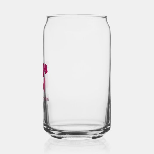 Glass Mom heart  ガラス缶 (左)