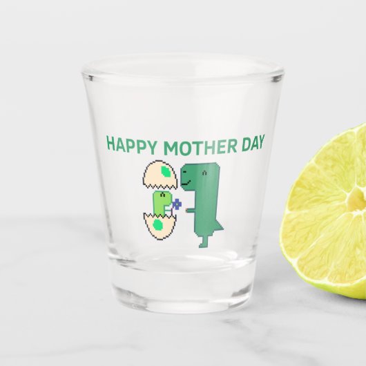 Glass mother's day  ショットグラス (正面)