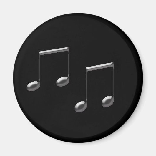 GLASS MUSICノート マグネット (正面)