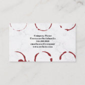 Glass of Wine | Winery 名刺 (裏面)