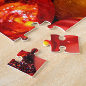 Glass playing marbles colorful ジグソーパズル (側面)