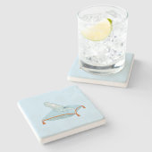 Glass Slipper ストーンコースター (横)