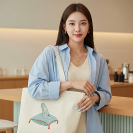 Glass Slipper ラージトートバッグ