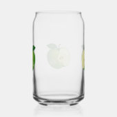 Glass with apple ガラス缶 (右)