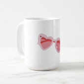 Glasses コーヒーマグカップ (正面左)