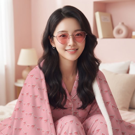 Glasses シェルパブランケット