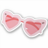 Glasses シール (正面)