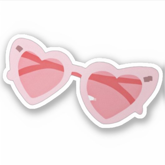 Glasses シール (正面)