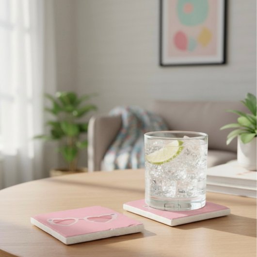 Glasses ストーンコースター