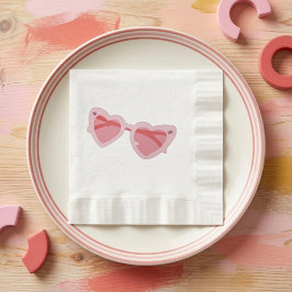 Glasses 縁ありランチョンナプキン