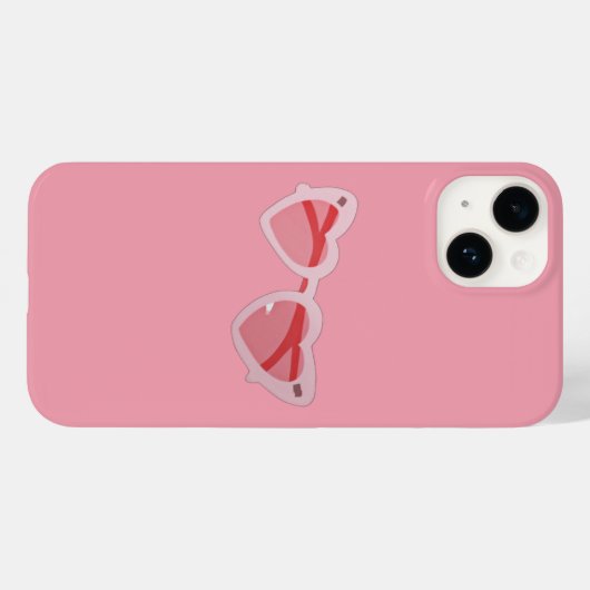 Glasses Case-Mate iPhoneケース (裏面 (横))