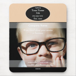 GlassesPromotionalマウスパッドの子供 – HAMbyWG マウスパッド