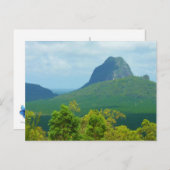 Glasshouse Mountainsランドスケープ写真はがき ポストカード (正面/裏面)