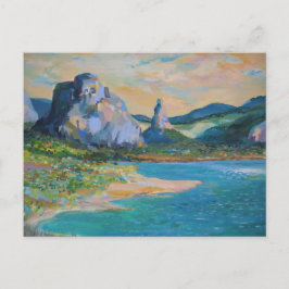 Glasshouse Mountains, Queensland,オーストラリア ポストカード