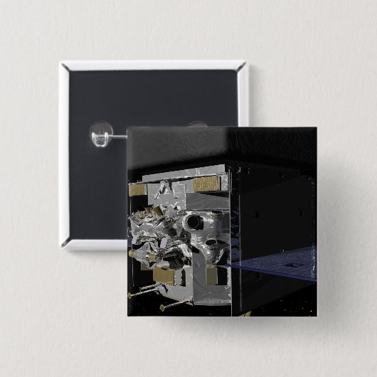 GLAST 缶バッジ (正面&裏面)