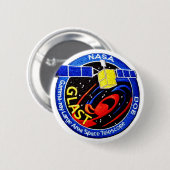 GLAST -雌ジカプログラムロゴ 缶バッジ (正面&裏面)