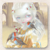 "Glastonburyの大修道院の天使"のコースター コースター (正面)