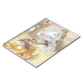 "Glastonburyの大修道院の天使"のノート ノートブック (左側)