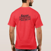 Glastonbury Square Dance Club Sasquatch Tシャツ (裏面)